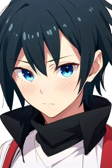 masterpiece, best quality, sketch, 1boy, solo, male focus, looking at viewer, , , , , <lora:haruhiko_takase:0.74>, haruhiko_takase, black hair, blue eyes, , sci-fi,