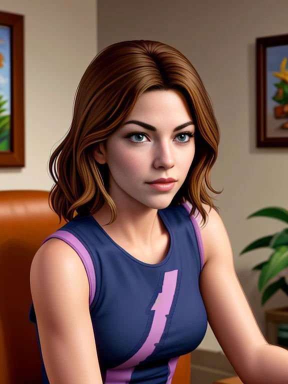 XE-LucasArts, Michelle Monaghan,