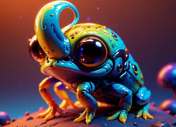 Cute 3D, [beetle|frog], adorable, happy, hyperrealistic, high-resolution  <lora:AnotherBoredDetailXL:1>  <lora:another-bored-monsters:0.43> fx-monsters <lora:XL_Bio-Luminescence:0.6> bioluminescent, glowing (art style of Yoh Nagao, Yanjun Cheng)  <lora:PastelPunkXL:0.4>  <lora:bigeyes-xl-v1:1.8> big eyes, subsurface scattering, Photorealistic, Hyperrealistic, analog style, realistic, film photography, soft lighting, heavy shadow
