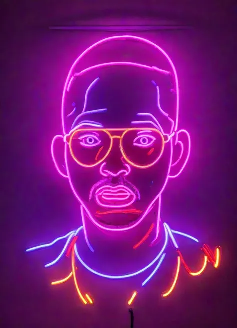 <lora:PE_NeonSignStyle:0.9> PENeonSign, neon Sign, glowing,
Will Smith,
masterpiece, high resolution, octance 4k, high detail