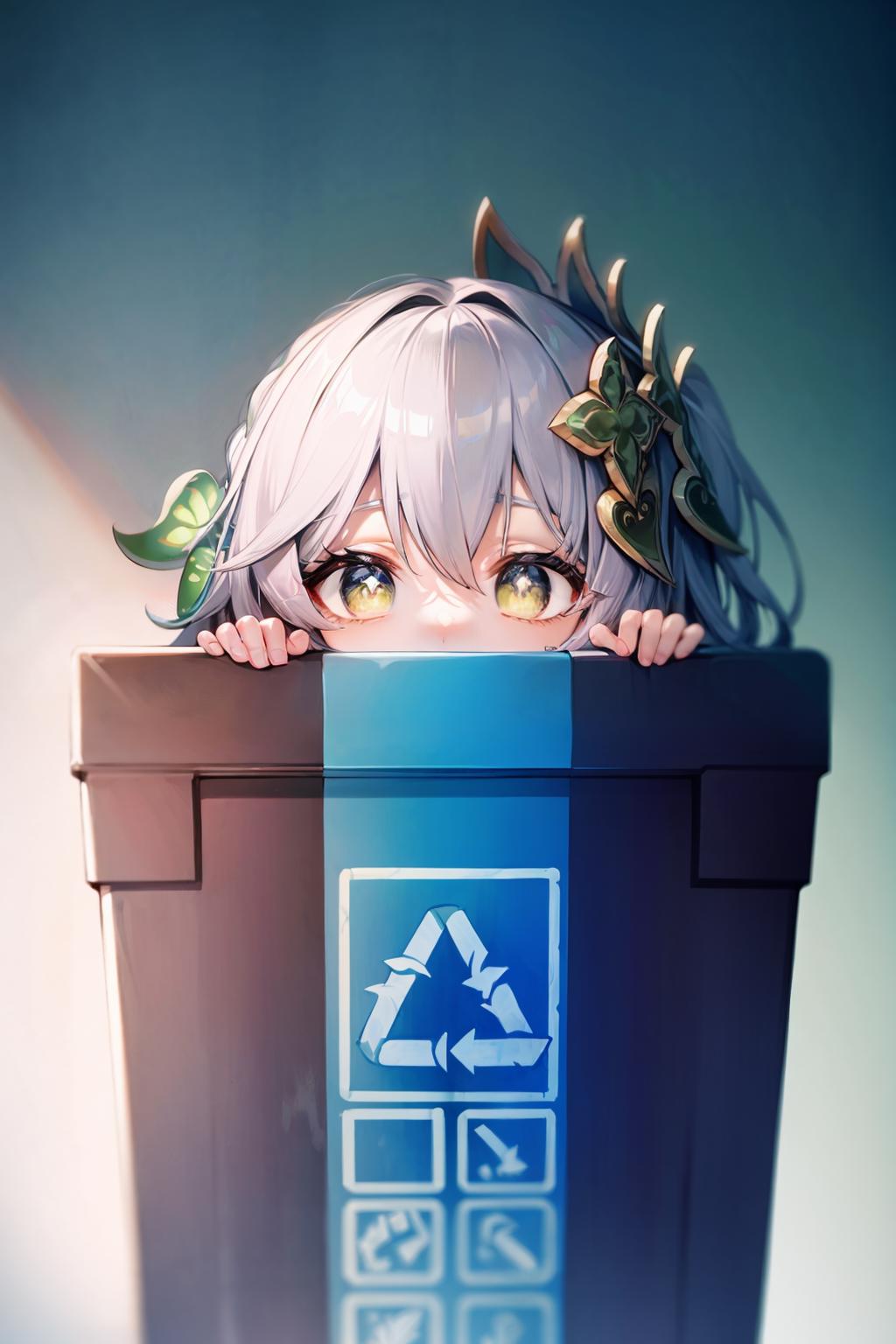 Kasumizawa Miyu | trash can（Blue Archive）霞泽美游 垃圾桶（碧蓝档案） v1.0