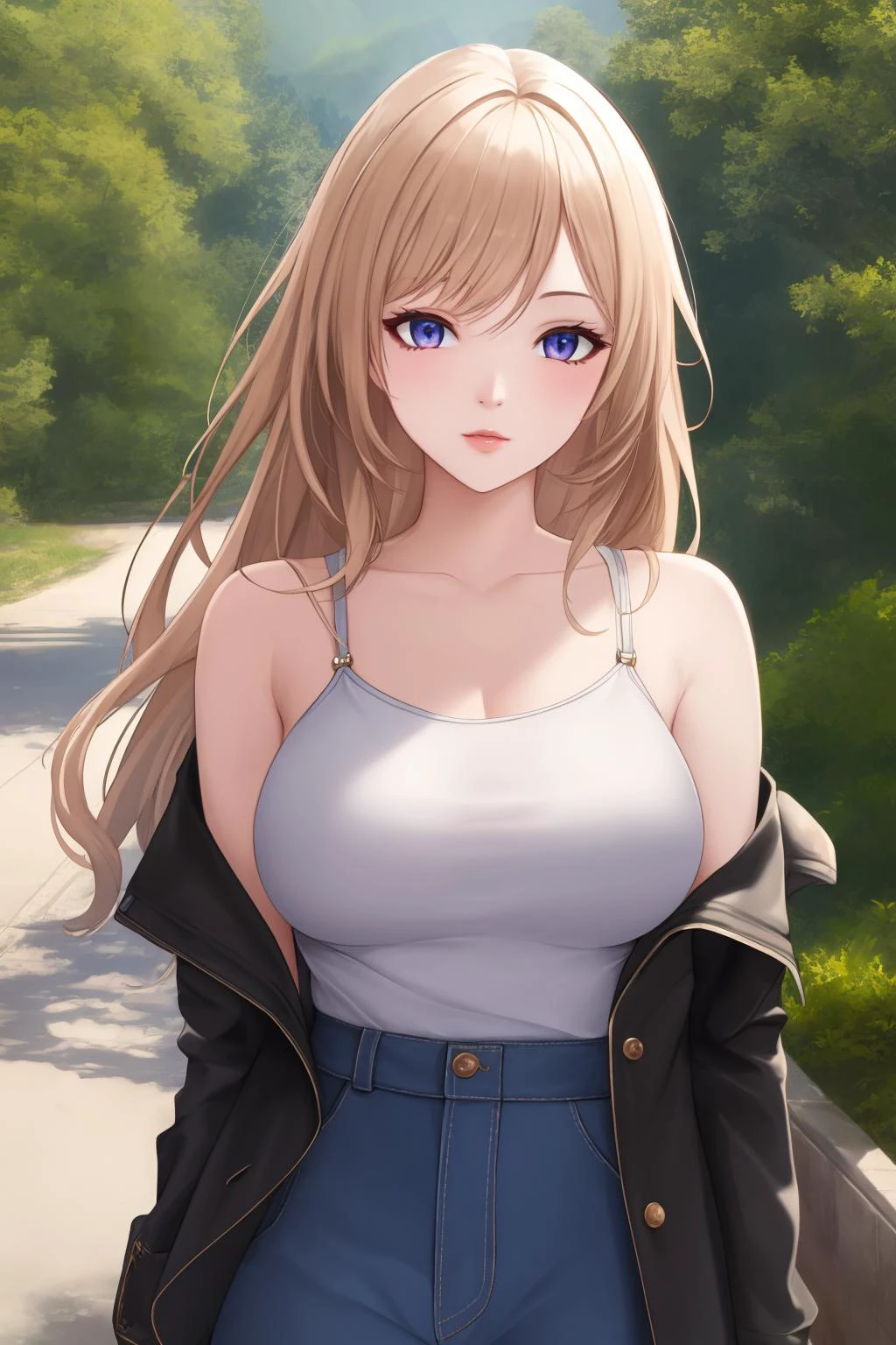 masterpiece, highly detailed CG unified 8K wallpapers, (HQ skin:1.2), 8k uhd, dslr, high quality, mature woman, casual, beautiful and detailed eyes, beautiful skin, attractive, ultra-high resolution, high-definition