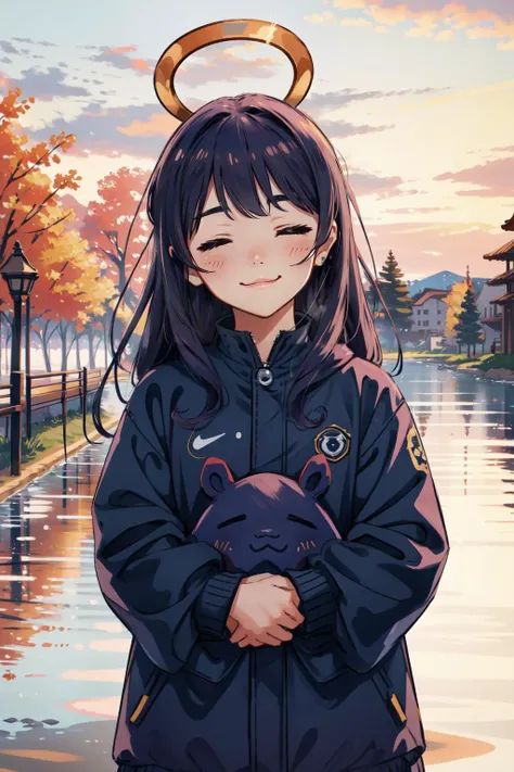 (masterpiece, best quality), intricate details,
<lora:Takodachi:1> takodachi, blush, smile, closed mouth, closed eyes, :3