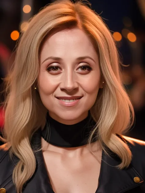 RAW photo portrait of <lora:Lara-Fabian_Xtroat_V2:1.1> lara_fabian, woman, smile, dynamic pose, High Dynamic Range, vivid color, action, (keep detailed in low key light:1.5), 8K, Masterpiece