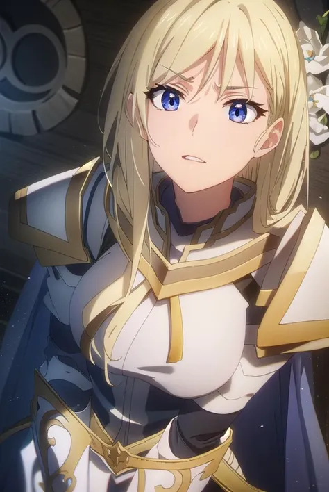 femaleknight, <lyco:femaleknight-lyco-nochekaiser:1>, 
female knight, long hair, blue eyes, blonde hair,
BREAK weapon, sword, cape, armor, shoulder armor, gauntlets, pauldrons, breastplate, knight,
BREAK outdoors, forest, grass, nature, sky, cloud, sun,
BREAK looking at viewer, (cowboy shot:1.5),
BREAK <lyco:GoodHands-beta2:1>, (masterpiece:1.2), best quality, high resolution, unity 8k wallpaper, (illustration:0.8), (beautiful detailed eyes:1.6), extremely detailed face, perfect lighting, extremely detailed CG, (perfect hands, perfect anatomy),