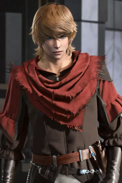 Best quality,masterpiece,ultra high res,1boy,joshua_rosfield,looking at viewer,(joshua_outfit:1.1),serious,angry