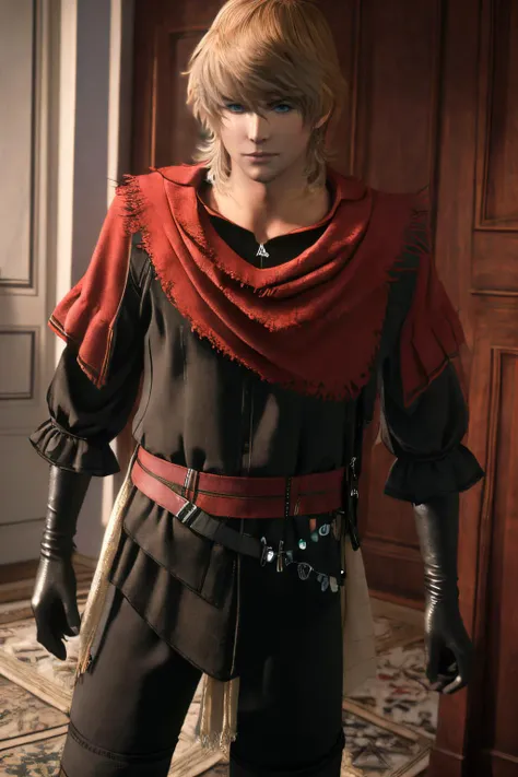 Best quality,masterpiece,ultra high res,1boy,joshua_rosfield,looking at viewer,(joshua_outfit:1.1),