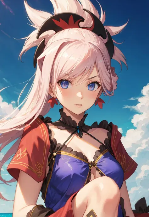 {safe:1.10}, best quality, masterpiece, highres, solo, {miyamoto_musashi_fgo:0.90}, portrait, looking_at_viewer