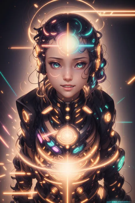 masterpiece, best quality, half body, portrait, night city, 1girl, anime, 3D, Japan, pixar, realistic, 20 yo girl, big breast smiling, cute face, harajuku fashion style, rain coat, beautiful, colourful, neon lights, cyberpunk, smooth skin, illustration, artstation, painting by stanley artgerm lau, sideways glance, foreshortening, extremely detailed 8K, smooth, high resolution, ultra quality, highly detail eyes, highly detail mouth, highly detailed face, perfect eyes, both eyes are the same, true light, glare, Iridescent, Global illumination, real hair movement, real light, real shadow, real face, hd, 2k, 4k, 8k, 16k, realistic light, realistic shadow, bright Eyes, fluorescent eyes, soft light, dream light (<lora:Neonpunkai-8:1>Neonpunkai, neon theme:1.1)