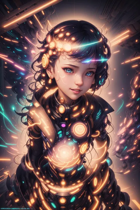masterpiece, best quality, half body, portrait, night city, 1girl, anime, 3D, Japan, pixar, realistic, 20 yo girl, big breast smiling, cute face, harajuku fashion style, rain coat, beautiful, colourful, neon lights, cyberpunk, smooth skin, illustration, artstation, painting by stanley artgerm lau, sideways glance, foreshortening, extremely detailed 8K, smooth, high resolution, ultra quality, highly detail eyes, highly detail mouth, highly detailed face, perfect eyes, both eyes are the same, true light, glare, Iridescent, Global illumination, real hair movement, real light, real shadow, real face, hd, 2k, 4k, 8k, 16k, realistic light, realistic shadow, bright Eyes, fluorescent eyes, soft light, dream light (<lora:Neonpunkai-8:1>Neonpunkai, neon theme:1.1)