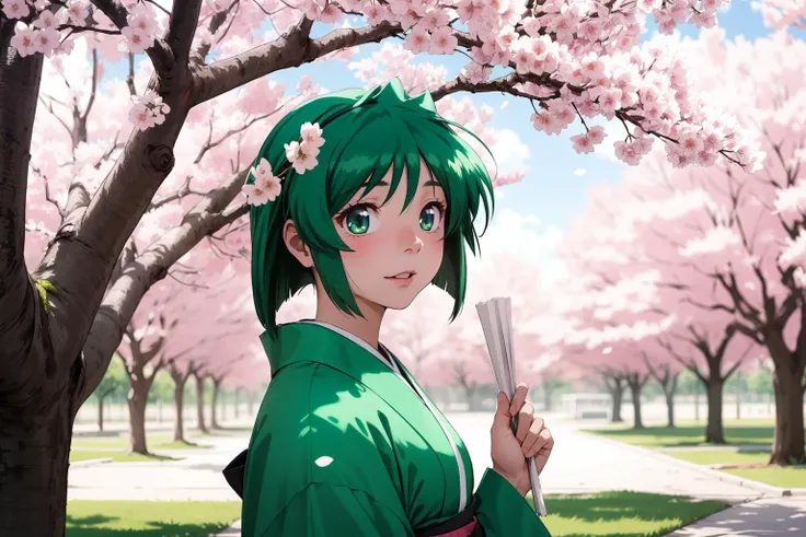 (RAW photo, best quality), 1girl, natural lighting <lora:innai_kansen_honjou_moe_v2_2-000003:0.8>, solo,
honjou moe,
sakura trees, paper umbrella, kimono,