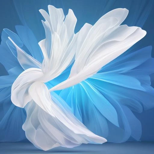 Butterfly , <lora:ErisenFlower:0.8>, ErisenFlower, A dancing cloth, white background, colorful, advanced color matching, sense of technology, wallpaper