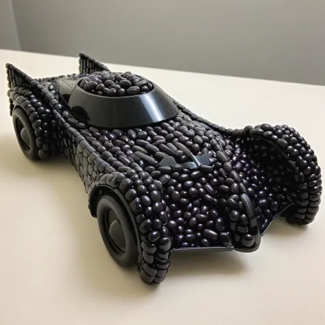 batmobile made from black jellybeans <lora:Jelly_Beans:0.8>