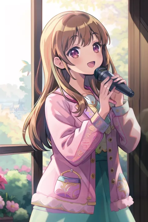 , best quality, masterpiece, intricately detailed, diffuse dynamic lighting, expert shading,nakano, sharp, highres, 4k,hdr,,Hocchan, horie yui, seiyuu, voice actor