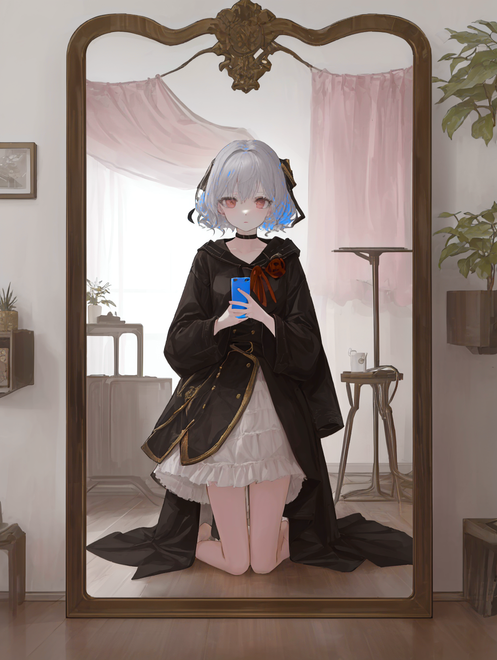 Mirror Selfie Pose | Animated | LoRA v1.0