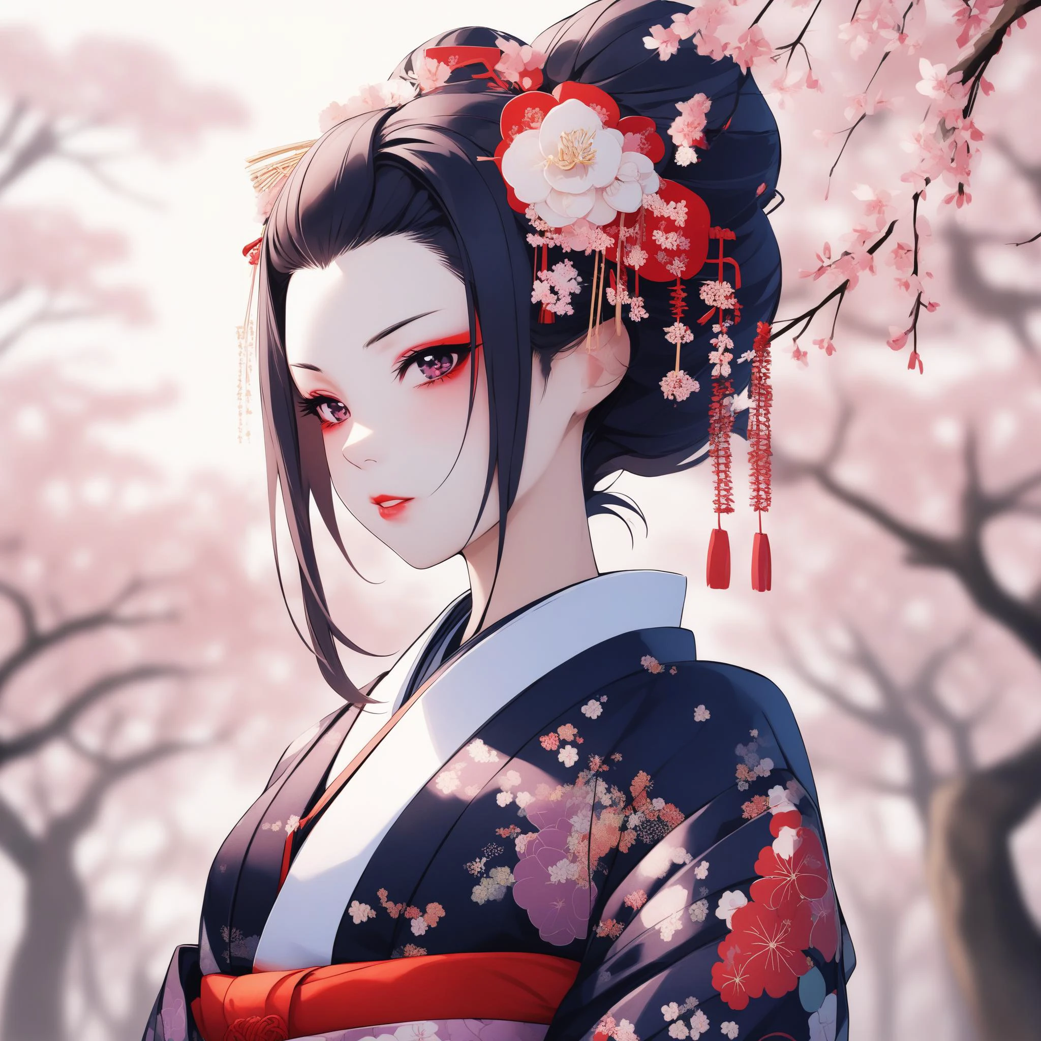 girl,kimono, geisha,