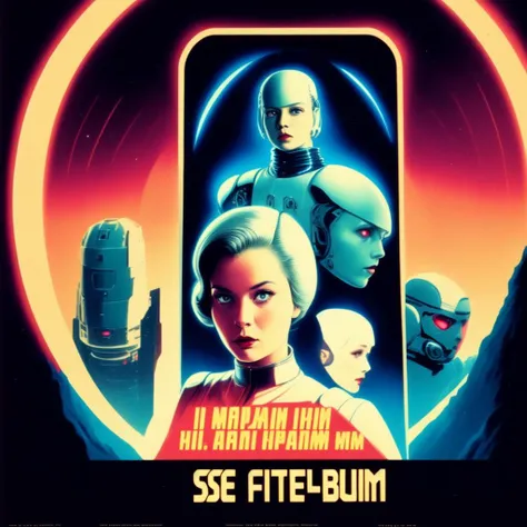 photo, an image of a sci - fi poster (RetroAlbum style:1) <lora:djzRetroAlbumV21:1>
