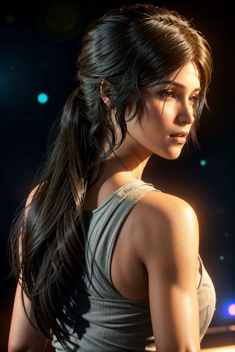 (masterpiece, best quality:1.3)
<lora:add_detail:0.7> <lora:epi_noiseoffset2:1> <lora:LaraRise:0.7>
LaraRise, 1girl, solo, long hair, from behind, looking back, smokey, bokeh, (beautiful face:1.46), 2 7 years old, cg animation, lifelike, animated, realistic