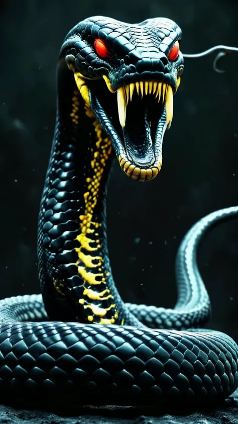 alien god, amoled 3d black abstract highly detailed information venomous snake, black ,<lora:Alien_God_V3:1><lora:Alien_God_V3:1>