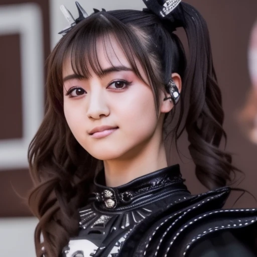 a picture of  moametBest, masterpiece, best quality, delicate skin, blurry background, moametal