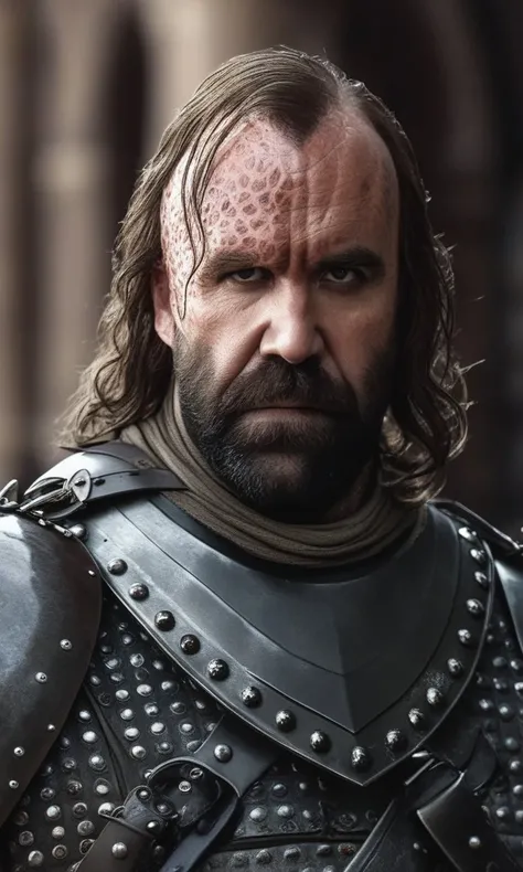 SandorClegane1024, detailed eyes, photography, trending on artstation, sharp focus, studio photo, intricate details, highly detailed, by greg rutkowski <lora:SandorClegane1024:0.8>