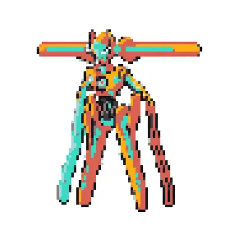 <lora:Pokemon_Sprites_V1:0.8> (deoxys), pixel art, 2d, pokemon, solo, white background