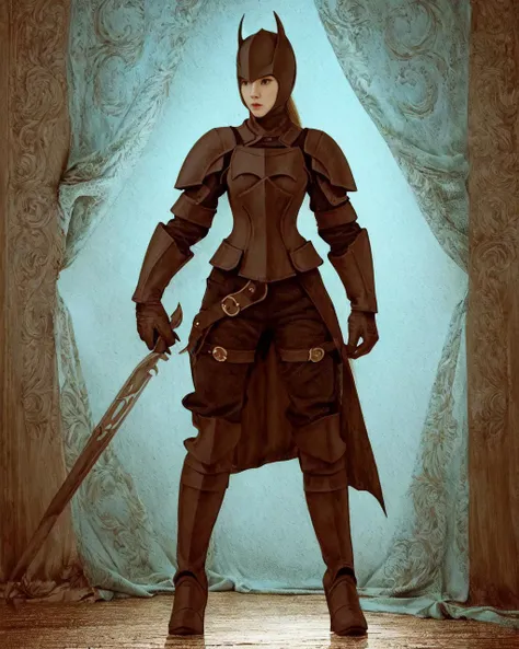 <lora:FFTJobs:0.8> female dark knight, full body,
(masterpiece), best quality, highres, 4k, 8k, Detailed Illustration, intricate detail, cinematic lighting, amazing quality, 1girl, fit female, amazing shading, soft lighting, facing camera, perfect eyes