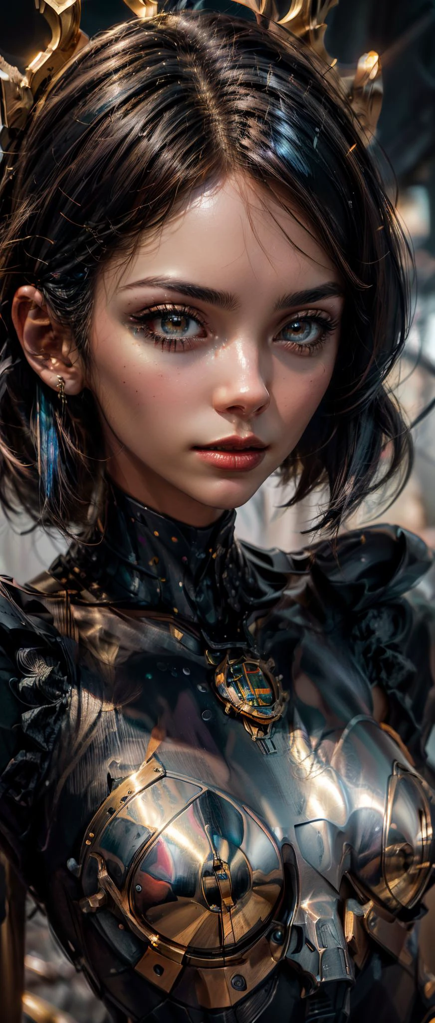 <lora:mshn:0.8> mshn, dystopia, by Kobayashi Kiyochika, Neo-Futurism, (statuesque but extremely beautiful:1.4), in the style of nicola samori, centered,
<lora:epi_noiseoffset2:0.5> dragon, holding weapon, from below, gold, ember eyes, blue hair,
<lora:weight_slider_v2:-1.4> <lora:DreamArt:0.8> <lora:zoom_slider_v1:2> <lora:more_details:0.8>, highest detailed, atmospheric lighting, cinematic composition, complex multiple subjects, 4k HDR, vibrant, highly detailed, Leica Q2 with Summilux 35mm f/1.2 ASPH, Ultra High Resolution, wallpaper, 8K, Rich texture details, hyper detailed, detailed eyes, detailed background, dramatic angle, epic composition, high quality , (8k, RAW photo, highest quality), hyperrealistic,