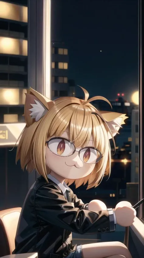 <lora:neco-arc:0.8> neco-arc, animal ears, cat ears, blonde hair, slit pupils, :3, bangs, chibi, antenna hair, short hair, cat girl, :d,, masterpiece, best quality, extremely detailed, highly quality, 4k, sharp focus, professional, sharp focus, award winning, cinematic lighting, octane render, unreal engine, volumetrics dtx, Wallpaper,