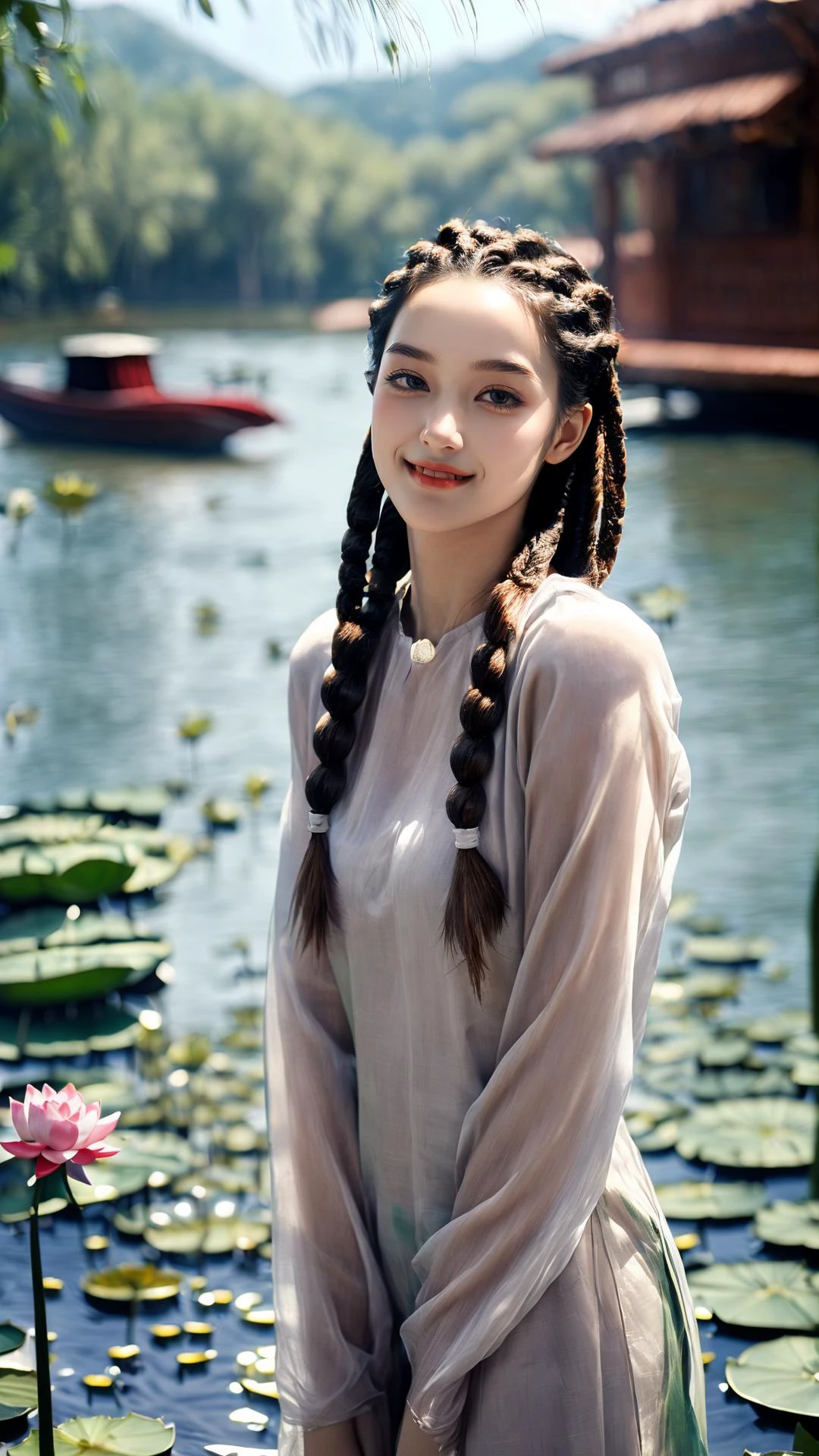 <lora:more_details:0.5><lora:epiNoiseoffset_v2:0.5><lora:JPfilmColor_RedwhiteVer:0.6>
(<lora:more_details:0.5>
(8k, RAW photo, best quality, masterpiece:1.3),
(1girl, upper body:1.4), aodai, beautiful face,