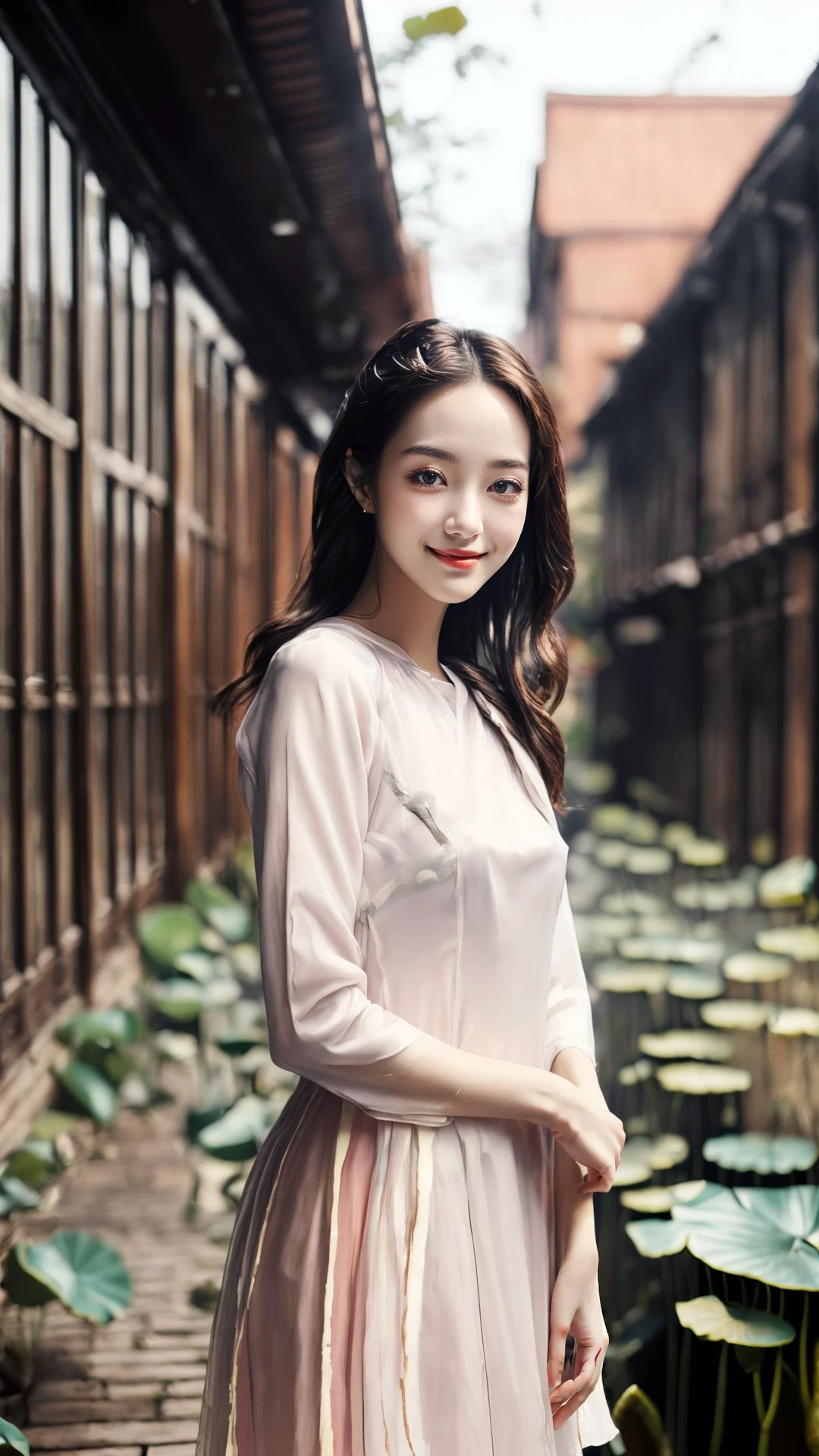 <lora:more_details:0.5><lora:epiNoiseoffset_v2:0.5><lora:JPfilmColor_RedwhiteVer:0.6>
(<lora:more_details:0.5>
(8k, RAW photo, best quality, masterpiece:1.3),
(1girl, upper body:1.4), aodai, beautiful face,