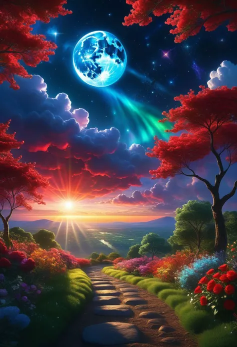 ((masterpiece)), ultra detailed photo, anime style, ultra detailed illustration, best quality, (luis armstrong, what a wonderful world), (I see green trees, red roses too, I see them bloom before me and before you, and I think to myself, what a wonderful World, I see blue skies, and white clouds, the bright and blessed day, the dark sacred night, and I think to myself, what a wonderful World, the colors of the rainbow, so beautiful in the sky, They are also on the faces, of people passing by, I see friends holding hands, wondering how they are, They are really saying, I love you, I hear babies cry, I see them grow, They will learn much more, of what I will never know, and I think to myself, what a wonderful World, Yes, I think to myself, what a wonderful world,
BREAK
immersive picture, vivid colors, volumetric light, cinematic light, light rays, lens flare, sparkles, glowing effects, little stars, (detailed background), full color, contrasting colors, shiny aura, highly detailed, attention to detail, octane render, award winning visual, depth of field, intricate details, rgb colors, warm backlit, fireflies, extremely detailed, hyper realistic, ultra sharp focus, (light particles), cinematic, stunning visual masterpiece, highest quality, (light particles), (smoothed:1.21), 32k, (chiaroscuro:1.5), <lora:more_details:0.7>, <lora:GoodHands-beta2:0.7>, <lora:beautiful_detailed_eyes:0.5>, <lora:DW-000008:0.5>, <lora:HDRv1:0.7>