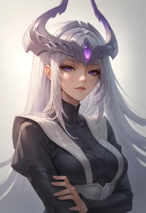 zPDXL, hi res
BREAK 1girl, syndranormal, headdress, purple eyes, school uniform
<lora:scoreSlider_ponyXL_v10:1> <lora:Syndra_ponyXL_v10:0.8> <lora:polki_ponyXL_v10:0.8>