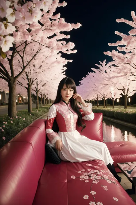 1girl, epic RAW photo, crowded garden and blossoms, fairy tale, Aerial View of a Human Semi-Abstract Malaysian ([Extragalactic planet|Sectional sofa]:1.3) , it is in a Cyberpunk setting, it is with cherry blossom pink images, winter background, at Twilight, Sharp and in focus, Overdetailed art, Proud, Art Deco, Light caustics, Intentional Camera Movement, Ilford XP2 400, Depth of field 270mm, Cinestill, key visual, overlapping compositions, photolab, extremely detailed CG Unity 8k wallpaper, [ (stylized by Albert Pinkham Ryder:1.0) | (George Catlin:0.8) ], gothic