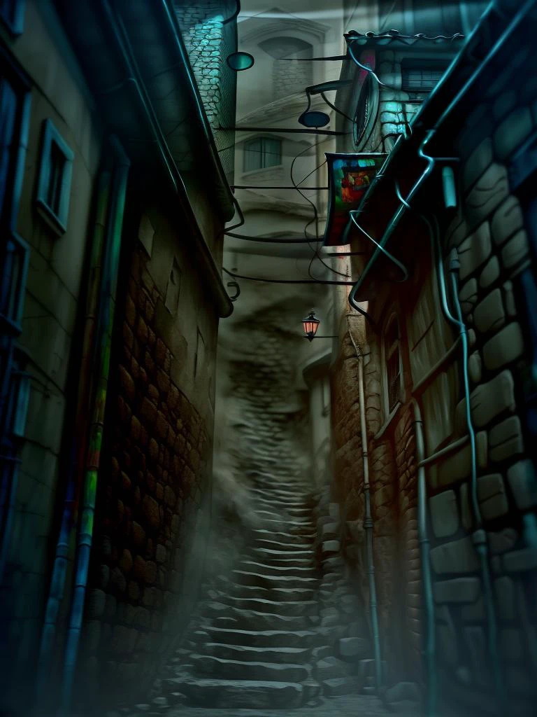 an alley <hypernet:m1sc4tonic-2500:1>,
hyperdetailed painting, 4k resolution,
3d rendering, octane rendering