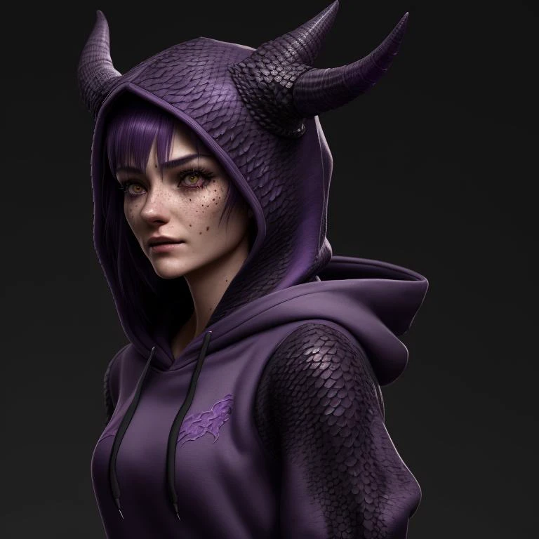 slim JijiAI-1500,  portrait, ultra realistic, octane render, 8k   BREAK 
wearing an intricate fine detailed (purple black hoody:1.3),  hood down, ultra realistic, octane render, 8k BREAK
pointy ears, (purple blackish scaly skin:1.1),
perfect anatomy,dragon horns,
wearing an intricate fine detailed (purple black hoody:1.3),  hood down, ultra realistic, octane render, 8k BREAK
pointy ears, (purple blackish scaly skin:1.1),
perfect anatomy,dragon horns,