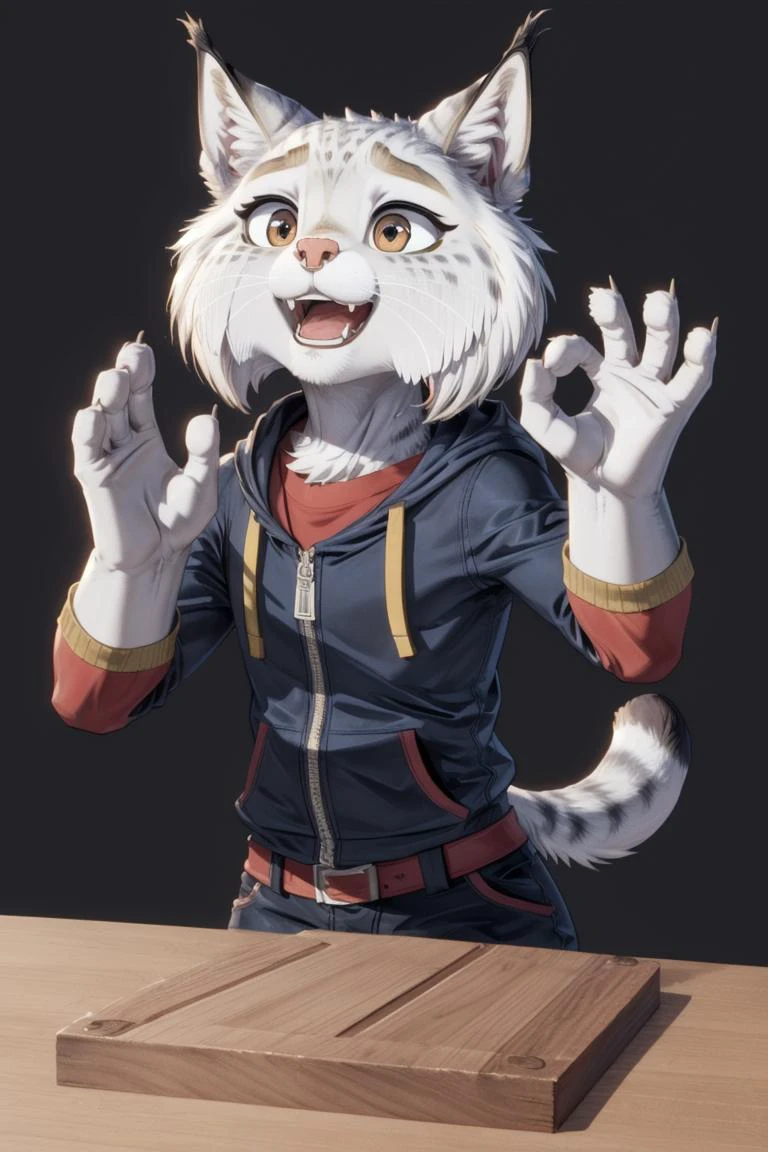 dynamic_pose, line_of_action,
<lora:Nooshy:0.8> lynx, nooshy, furry, <lora:PachaMeme:1> pachameme