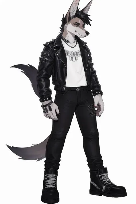 a punk_jackal, jackal