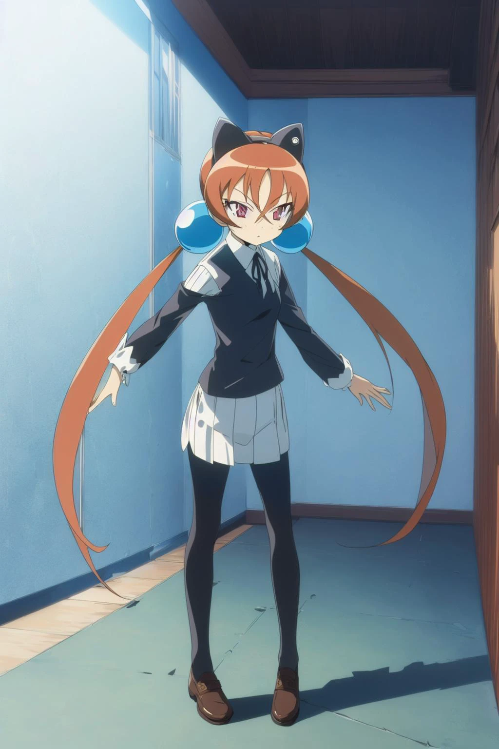 (masterpiece), (best quality), <lora:artkoikoi_Alisa_Southerncross_v3:1>, Alisa_Southerncross, 1girl, solo, full body, front