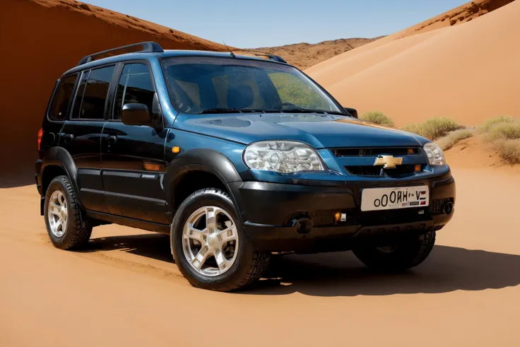 <lora:ChevyNiva:1> , ((ChevyNiva)), built for rock crawling stands on concrete wall, car , jumper car dance, import offroad tuner, big offroad futuristic tyres, bedlock rims, graffiti, sandstorm, photorealistic, shot by Sony a7iii