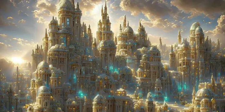 sidon style, City of progress, futuristic city, utopian world, shiny great colors,prosperous buildings, high class clothes and architectural designs, luxurious constructions, utopian futur, highly detailed, hdr, perfect, stunning progressive architecture, flawless world, reflective surfaces, subsurface scattering, flawless buildings, beyond imagination, 8K, global illumination, wide angle, god rays, dream world