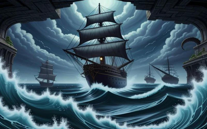 extremely detailed, incredibly absurdres, dramatic, dynamic shot, XD-Scene,
a Kraken attacking a ship on the high seas,