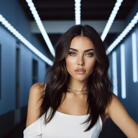 polaroid photo character concept portrait of a beautiful ((ohwx woman)) with pale face, medusa, blue / grey eyes, intricate, elegant, digital painting, art nouveau, smooth, focus, rim light <lora:madison_beer_lora_128:1> . flash photography, light bleed, scratches, Terry Richardson style