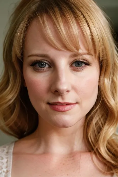 MelissaRauch768 , smile, detailed eyes, photography, trending on artstation, sharp focus, studio photo, intricate details, highly detailed, by greg rutkowski <lora:MelissaRauch768:0.7>