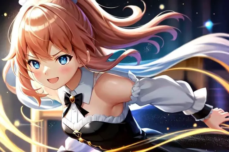 {{{masterpiece}}}, {{{best quality}}}, {{ultra-detailed}}, (unity 8k wallpaper), {illustration}, (anime style), intricate, fluid simulation, high shutterspeed, sharp edges. {{glossy}}, {{Smooth}},
girl and boy ballroomdancing in face to face, from side,
{(girl wearing A-line-dress)}, {boy wearing tuxedo}, (standard holds), (face to face),
in the ballroom, looking away, Dancing, dynamic, active, lively, smile, {{detailed eyes}},
BREAK
{{{masterpiece}}}, {{{best quality}}}, {{ultra-detailed}}, {illustration}, {{an extremely delicate and beautiful}},
anime style, key visual, studio anime, intricate, (highly detailed), fluid simulation, high shutterspeed, sharp edges.
Create a 4DCG girl and boy waltz at ballroom dancing in standard holds in the best quality.