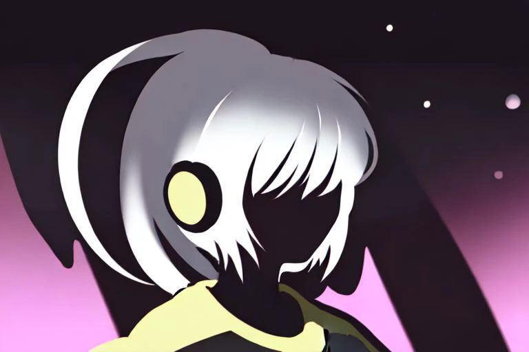 (on the moon, space, looking back into earth), white hair, black tank top, volumetric lighting, white jacket, glowing headphone, cyberpunk, futuristic, multi-color eyes, detailed eyes, hyper detailed,light smile, highly detailed, beautiful, small details, ultra detailed, best quality, intricate, hyperrealism, sharp, digital illustration, detailed, realism, intricate, 4k, 8k, trending on artstation, good anatomy, beautiful lighting, award-winning, photorealistic, realistic shadows, realistic lighting, beautiful lighting, raytracing, intricate details, moody, rule of thirds, masterpiece, (illustration:1.1), highres, (extremely detailed CG, unity, 8k wallpaper:1.1), beautiful face, highly detailed face, ultra realistic, masterpiece, bokeh, extremely detailed, intricate, zoomout, colorful, vibrant colors, red nail polish, side view, <lora:KENSHI01_ClipFix:1>
