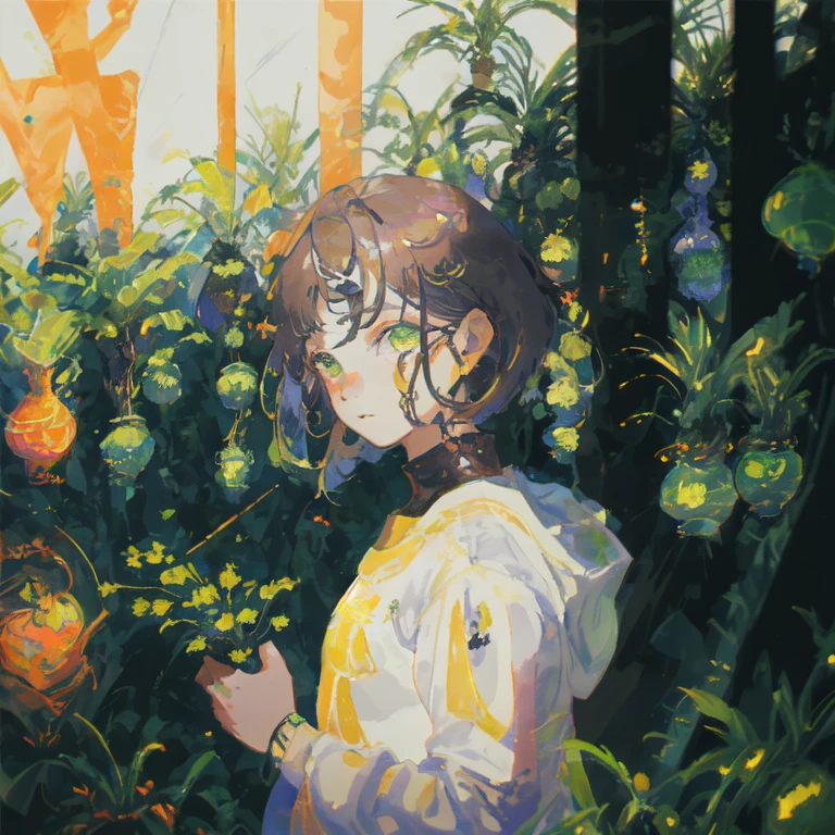 mksks style, sle, masterpiece, best quality, 1girl, solo, upper body, looking at viewer, arms behind back, long hair, parted bangs, black hair, depth of field, indoors, plant, detailed_eyes,
<lora:sle (30):1>
<lora:1600sLORA:0.15>
<lora:XilmO ep4:0.5>
<lora:Yoneyama128:0.7>
<lora:sttabi_v1.4-04:1>
<lora:EL_anime_boost_V1:1>
<lora:dpep2 ep2:0.5> <lora:MagicLORA:0.5>