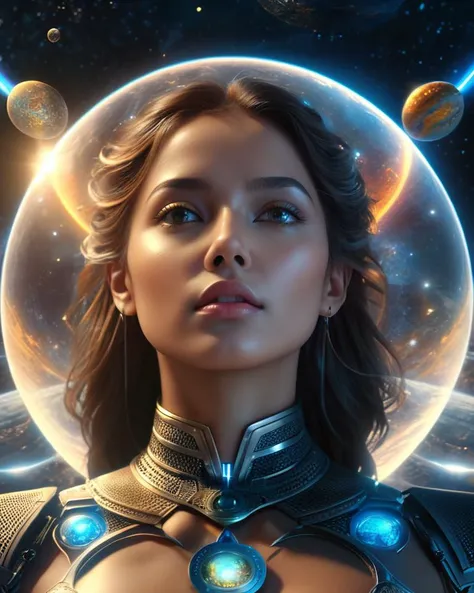((best quality)), ((masterpiece)), ((realistic)), (hyper detailed), female, Cosmology,Zenithal Hour Angle,1-3Astral Projection ((masterpiece)), 8K, HDR, <lora:add-detail-xl:1>