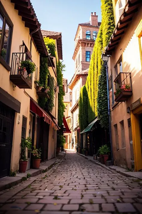 extremely delicate and beautiful,depth of field,amazing,masterpiece,growth,ultra-detailed, highly, Amazing finely detail,
city street,