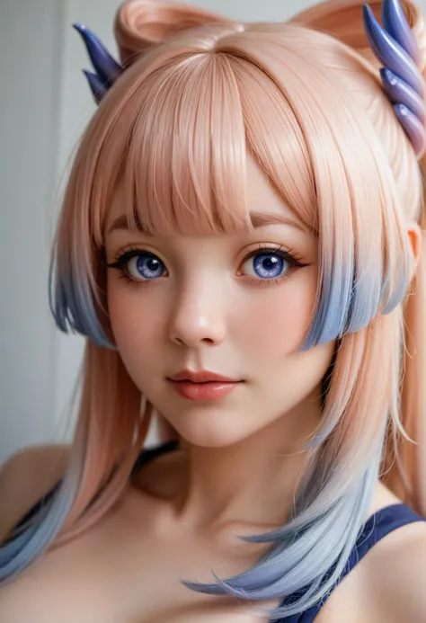 realistic, photo \(medium\), score_9, score_8_up, score_7_up, BREAK
1girl, Sangonomiya Kokomi \(genshin impact\),
portrait,